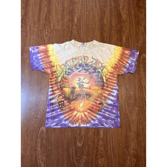 Clay Hill Dry Goods Other - Vintage 1994 Grateful Dead Fall Tour Band T-Shirt Tie Dye Large Single Stitch